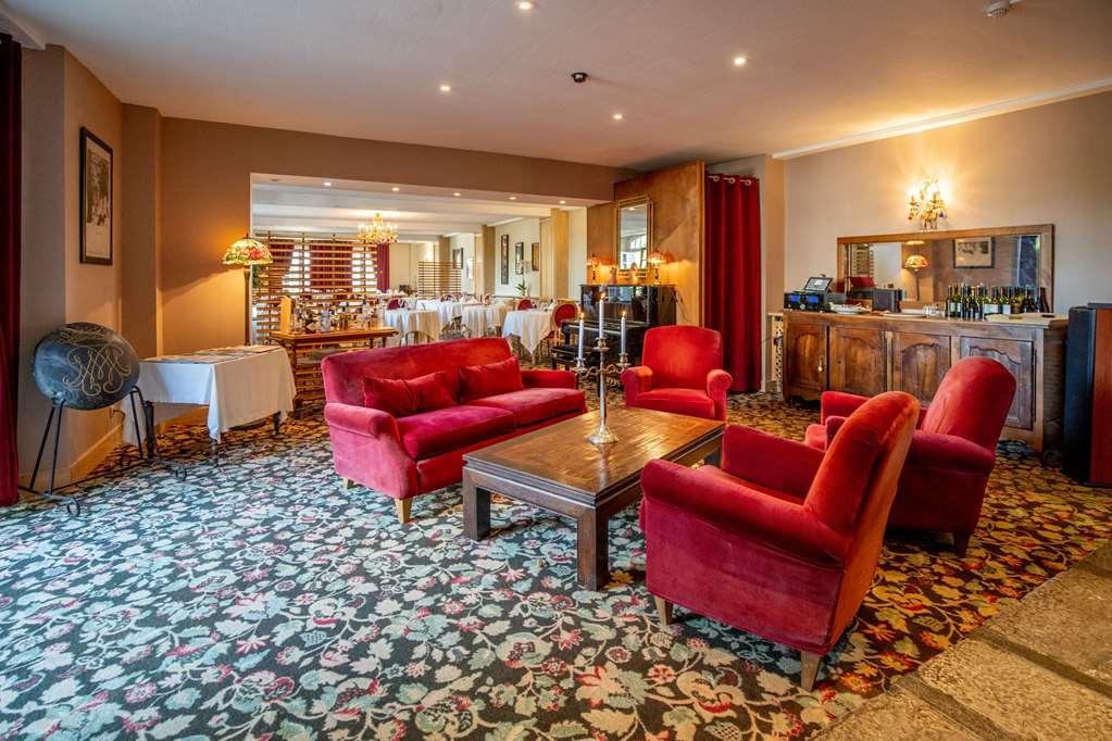 Hostellerie des Cèdres Villeneuve-de-Rivière Restaurant foto